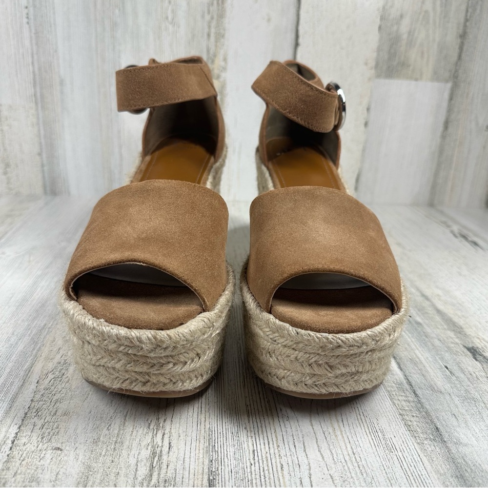 Marc Fisher Brown Platform Wedges - Picture 3 of 11